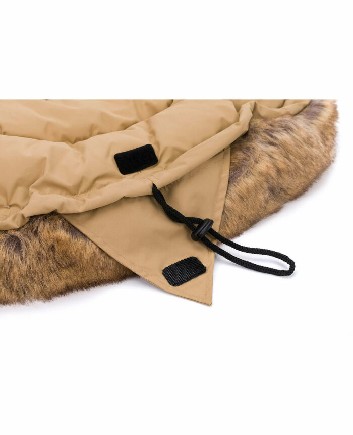 Fillikid Winter-Fußsack Lhotse für Babyschale #Cappuccino – Bild 4