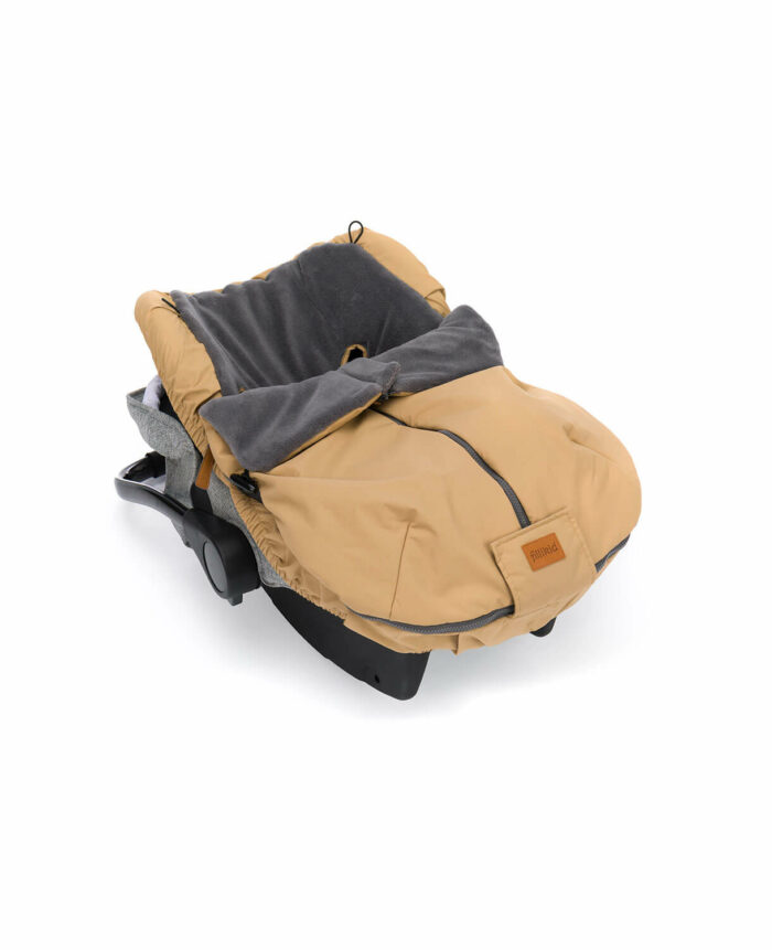 Fillikid Winter-Fußsack Sella Elite für Babyschale #Cappuccino – Bild 4