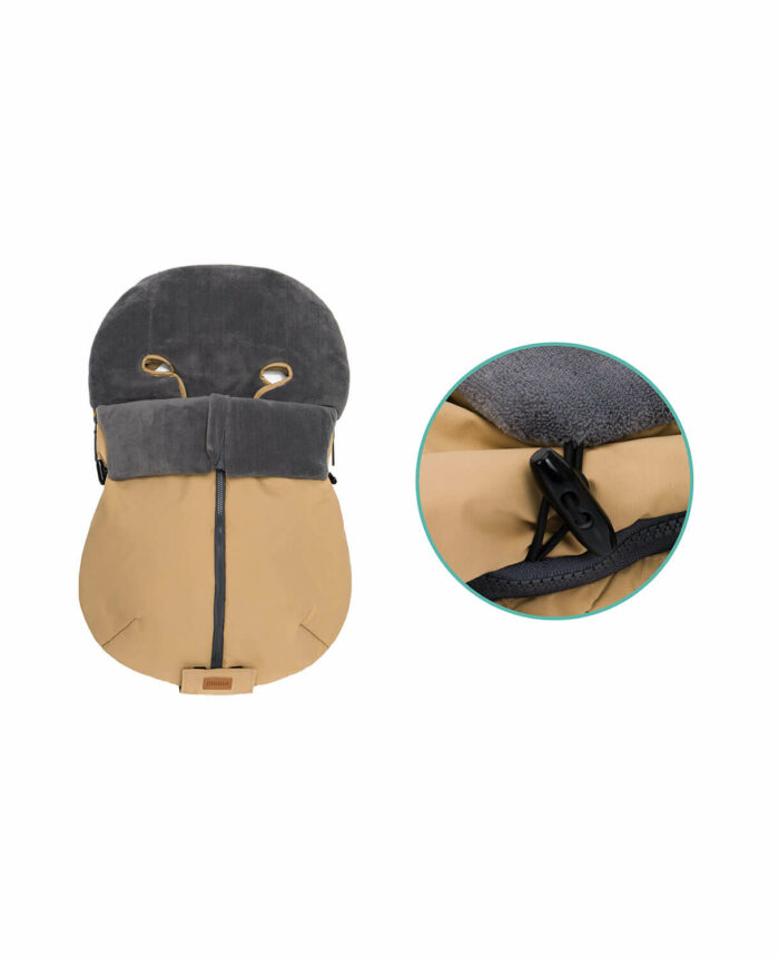 Fillikid Winter-Fußsack Sella Elite für Babyschale #Cappuccino – Bild 11