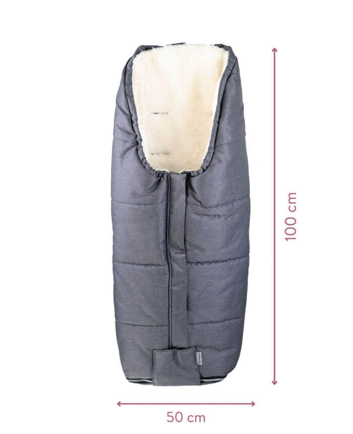 Genesis Winter-Fußsack "Teddy" #Mausgrau – Bild 2