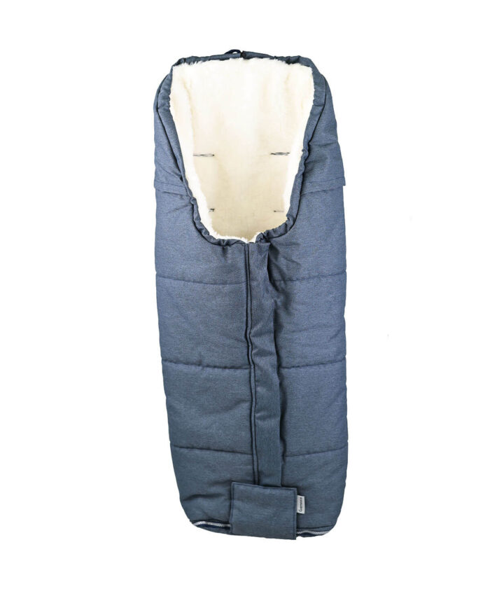 Genesis Winter-Fußsack "Teddy" #Graublau