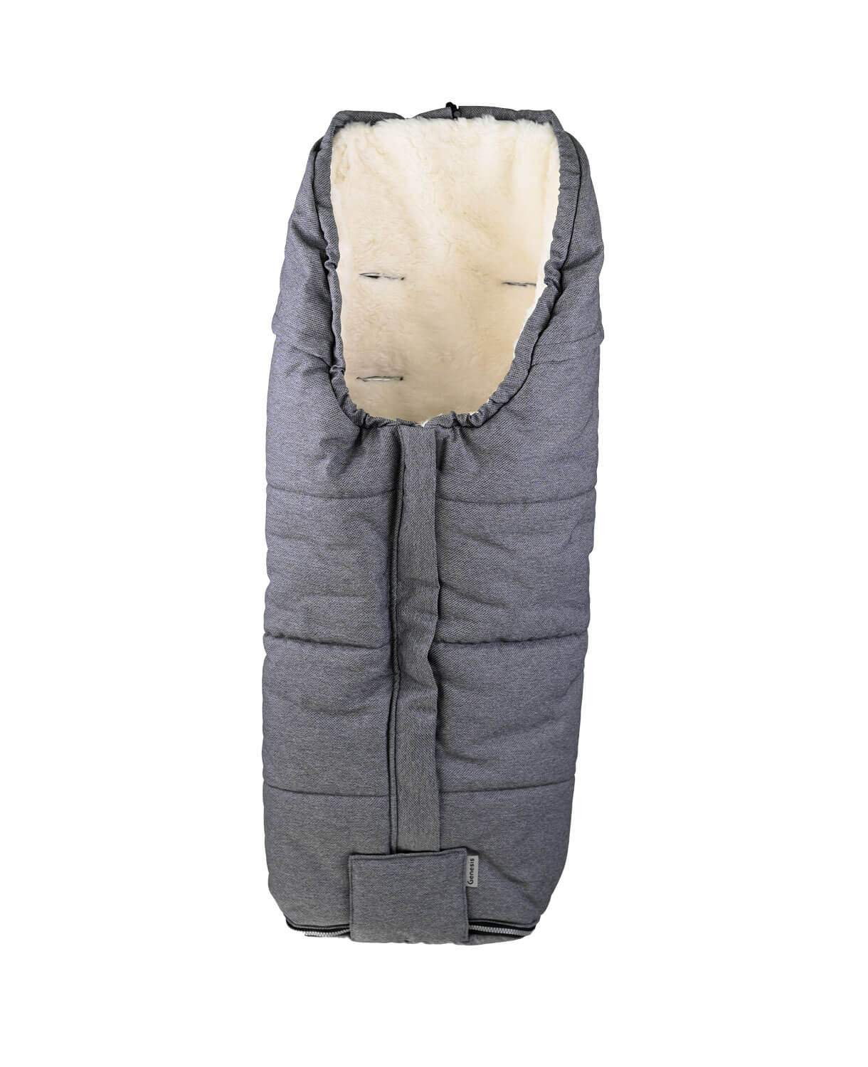 Genesis Winter-Fußsack "Teddy" #Mittelgrau