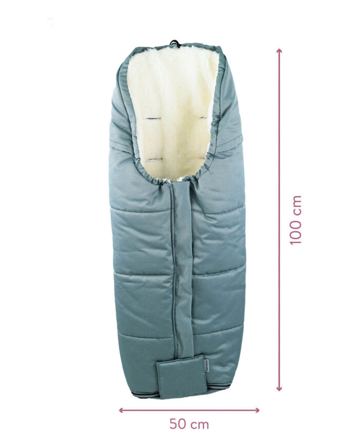 Genesis Winter-Fußsack "Teddy" #Mint – Bild 2
