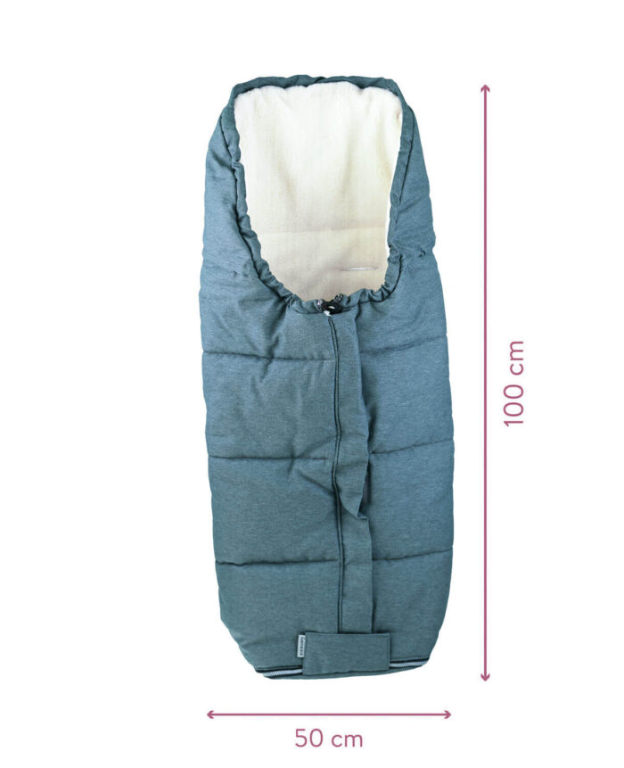 Genesis Winter-Fußsack "Teddy" #Petrol – Bild 2