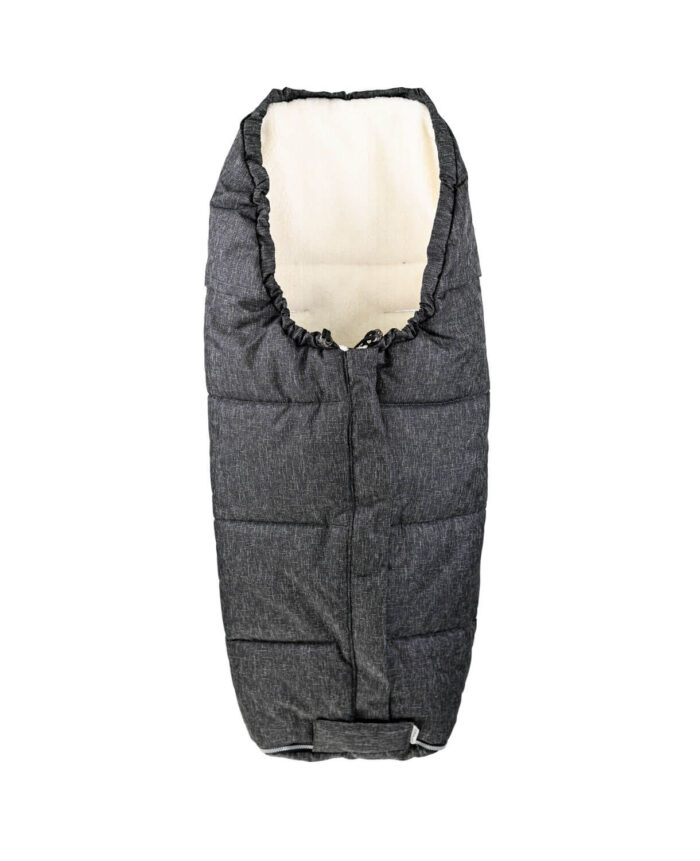 Genesis Winter-Fußsack "Teddy" #Dunkelgrau Melange