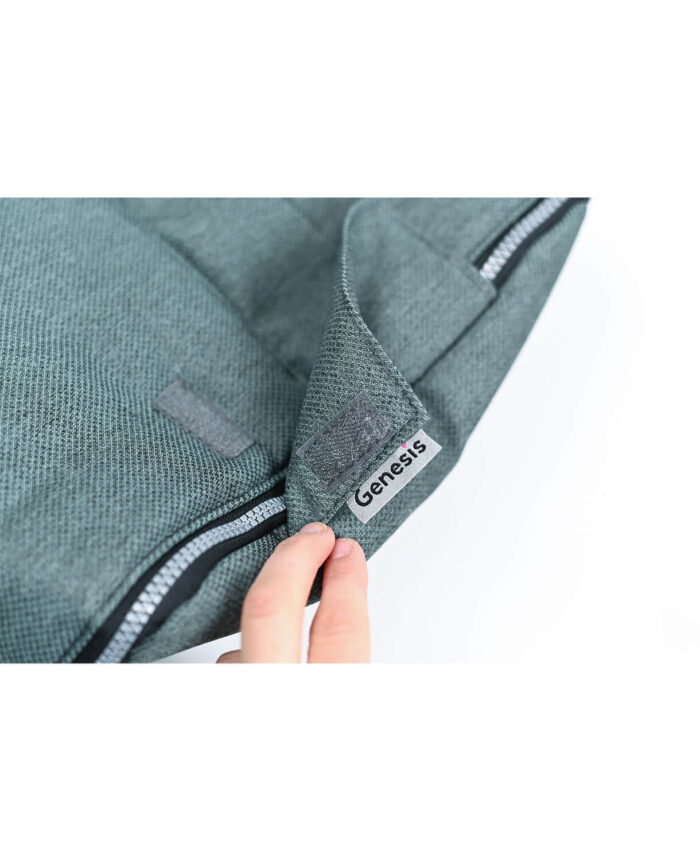 Genesis Winter-Fußsack "Teddy" #Dunkelgrau Melange – Bild 5
