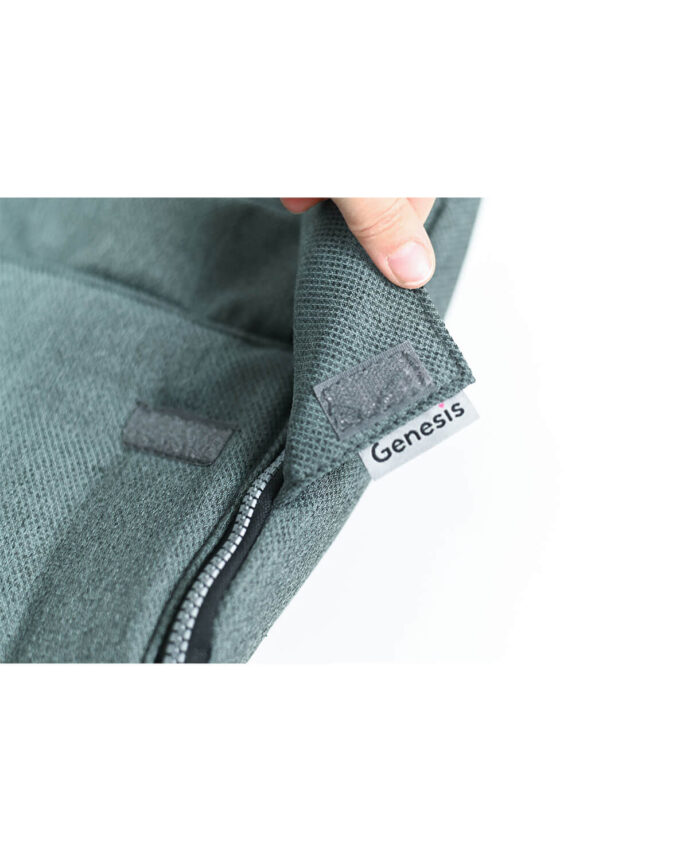 Genesis Winter-Fußsack "Teddy" #Dunkelgrau Melange – Bild 4