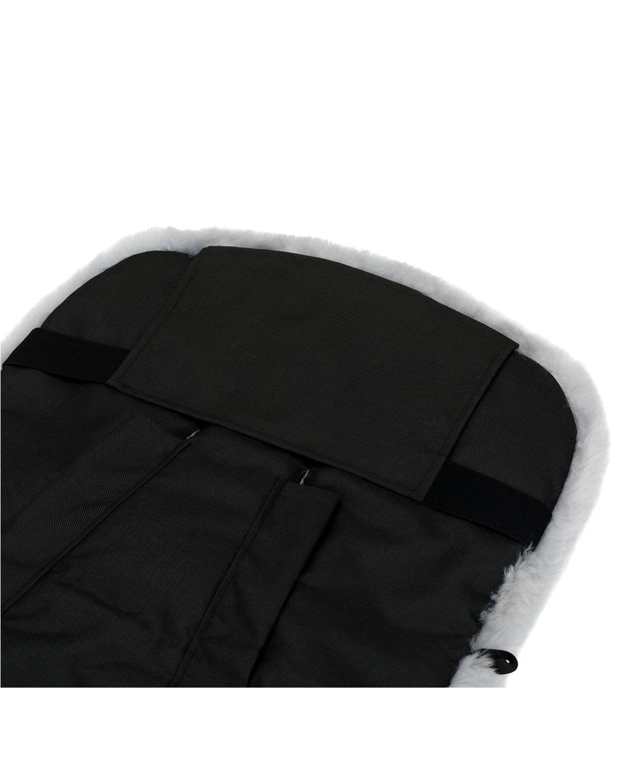 Fillikid Lammfell-Winter-Fußsack Bernina Alpina #Schwarz – Bild 5