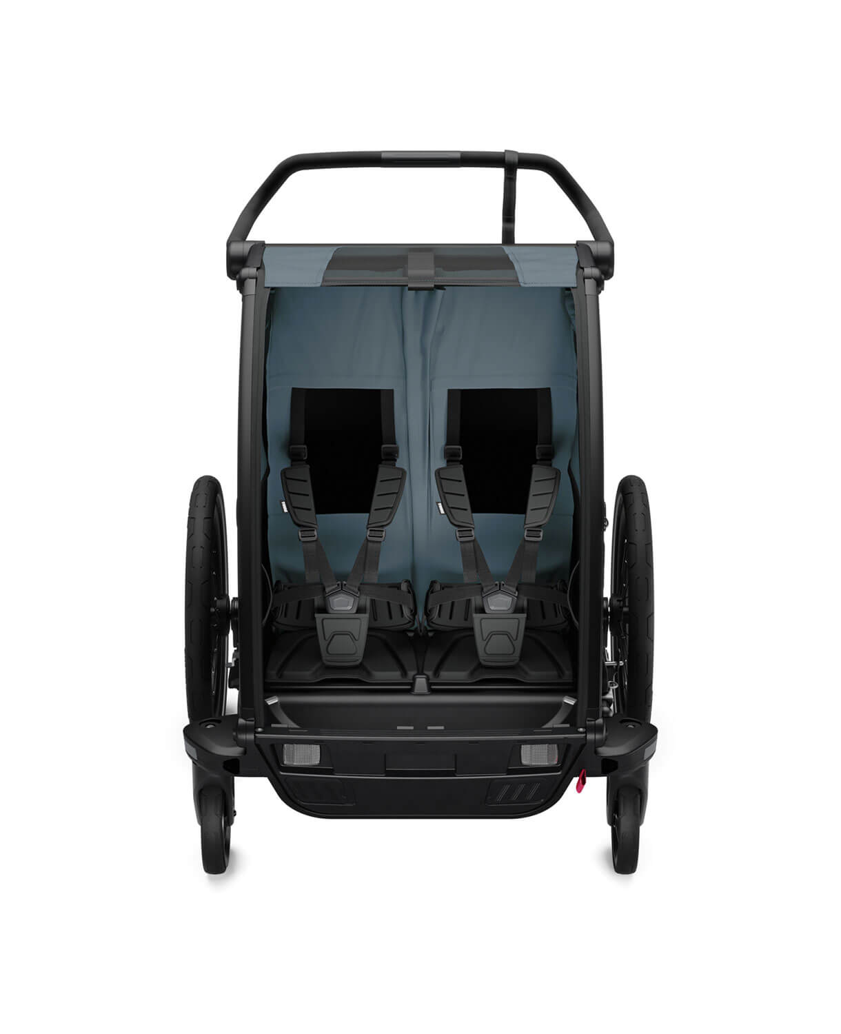 Thule Chariot Cab - Multisport-Fahrradanhänger Zweisitzer in Dunkelschiefer – Bild 13