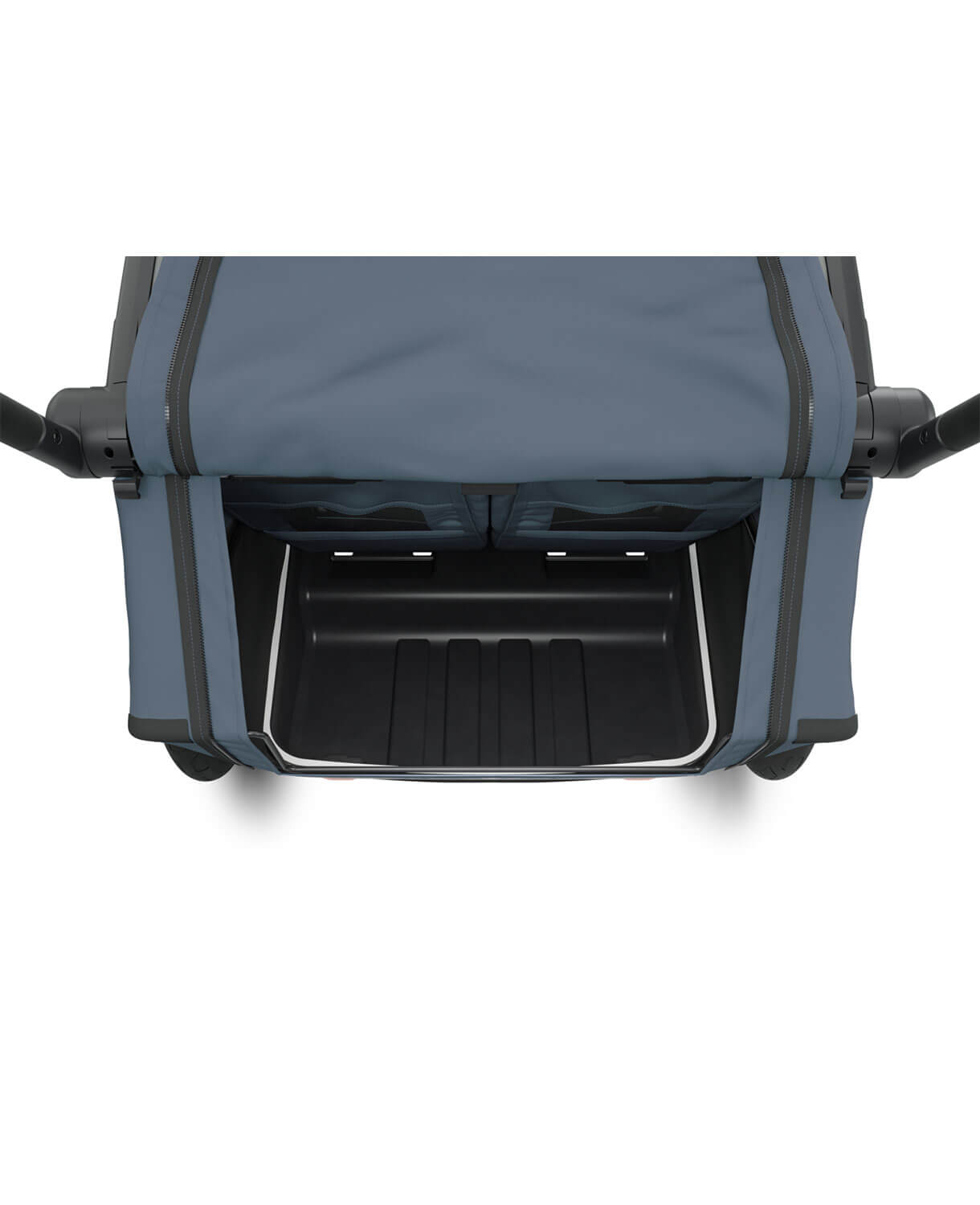 Thule Chariot Cab - Multisport-Fahrradanhänger Zweisitzer in Dunkelschiefer – Bild 11