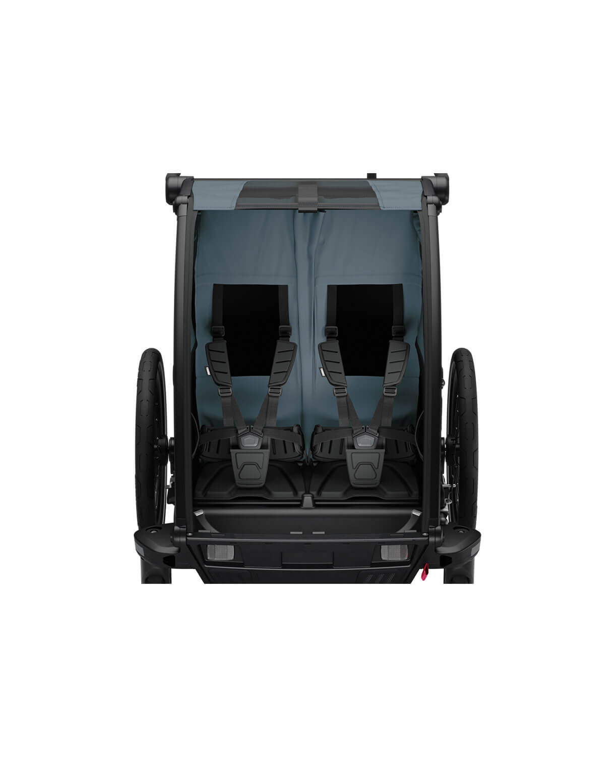 Thule Chariot Cab - Multisport-Fahrradanhänger Zweisitzer in Dunkelschiefer – Bild 16