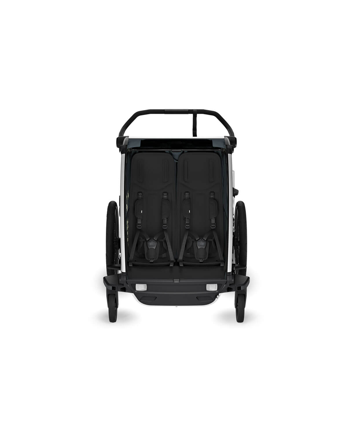 Thule Chariot Cross 2 double - Multisport-Fahrradanhänger Ein- oder Zweisitzer in Dunkelschiefer – Bild 3