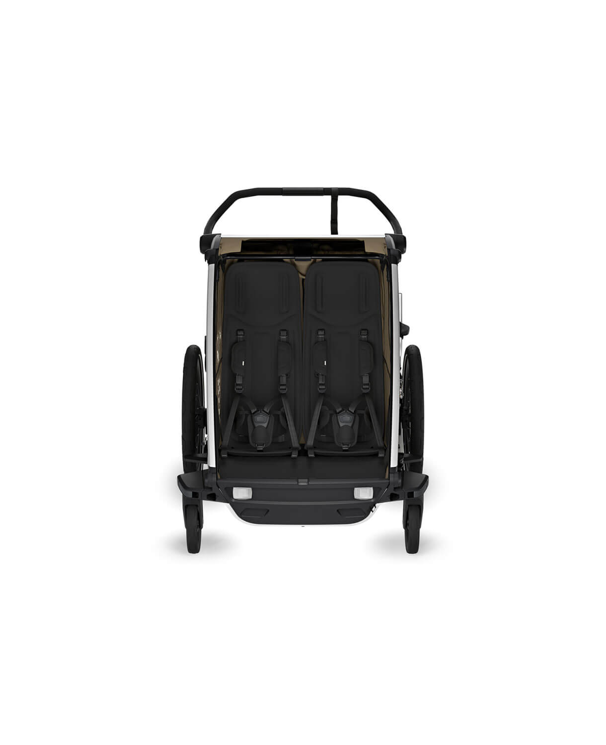 Thule Chariot Cross 2 double - Multisport-Fahrradanhänger Ein- oder Zweisitzer in Faded Khaki – Bild 6