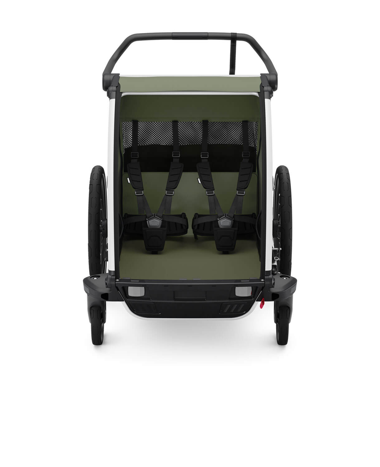 Thule Chariot Lite double - Multisport-Fahrradanhänger Zweisitzer in Vintage Grün – Bild 5