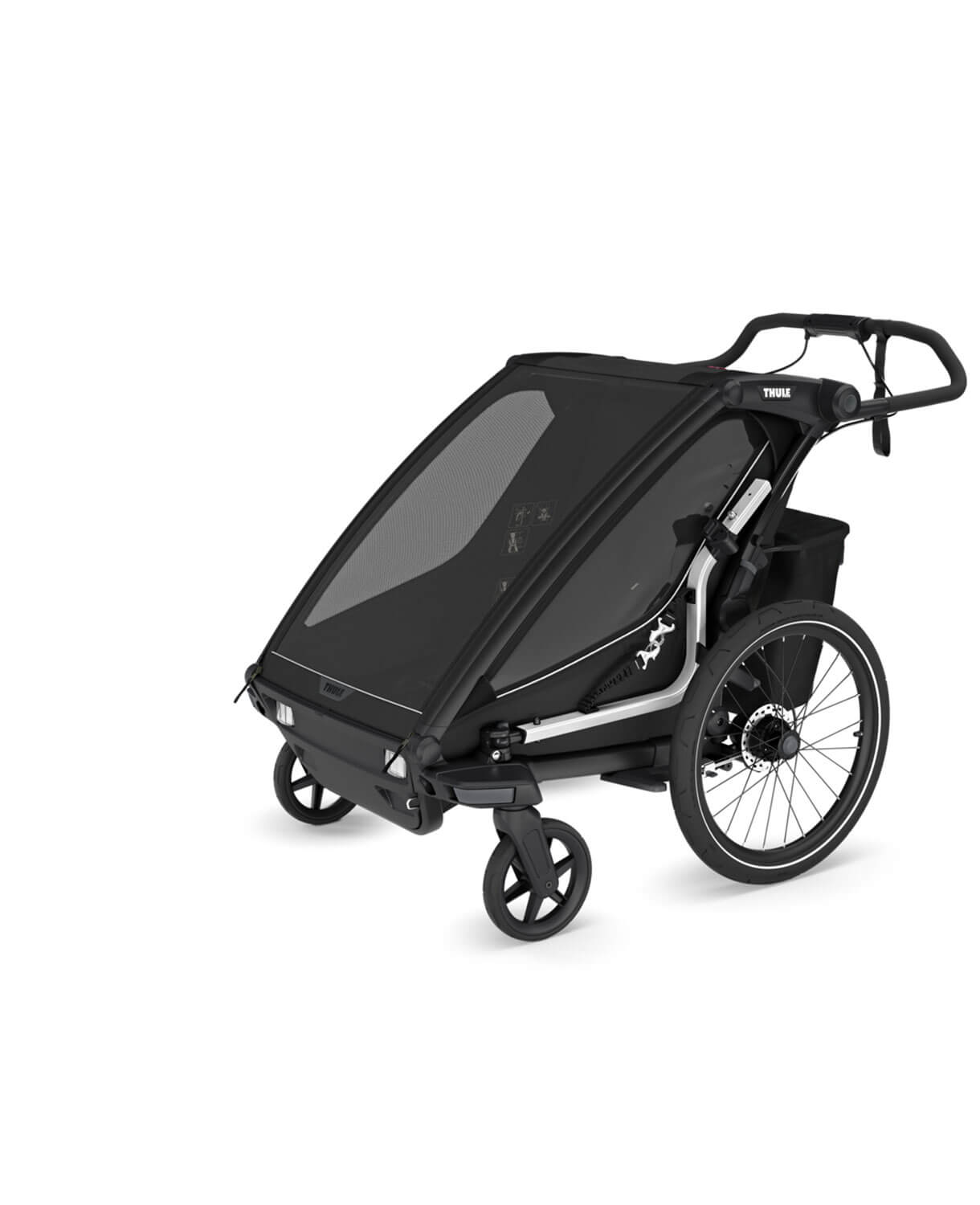 Thule Chariot Sport 2 double - Multisport-Fahrradanhänger Ein- oder Zweisitzer in Gold – Bild 19