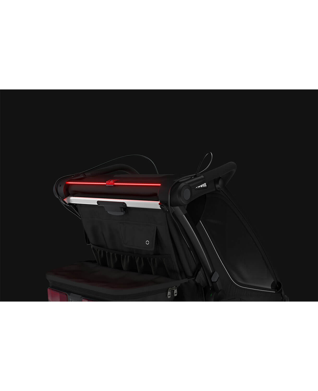 Thule Chariot Sport 2 single - Multisport-Fahrradanhänger Einsitzer in Schwarz – Bild 16