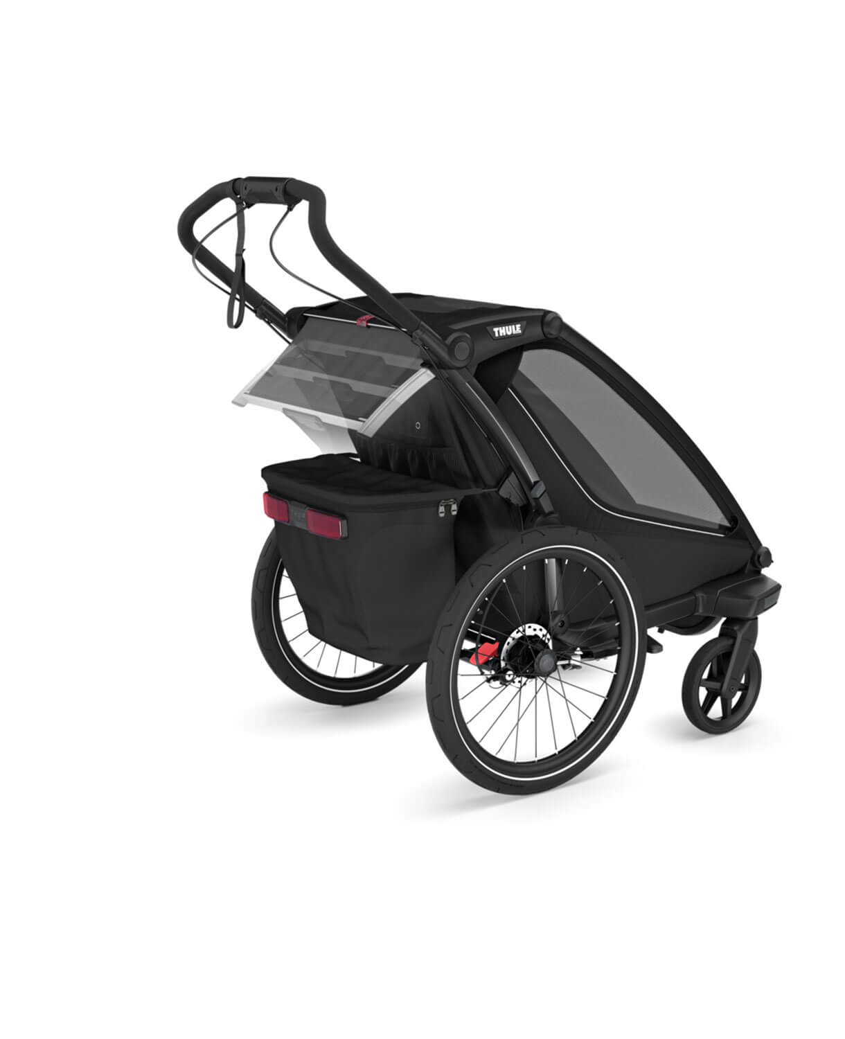 Thule Chariot Sport 2 single - Multisport-Fahrradanhänger Einsitzer in Schwarz – Bild 12