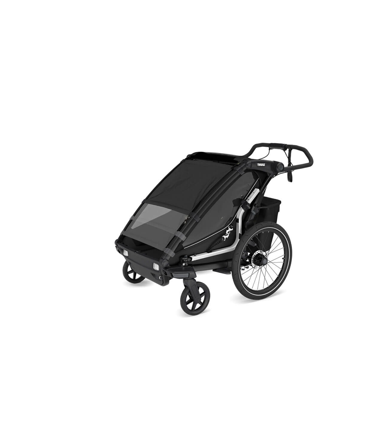 Thule Chariot Sport 2 double - Multisport-Fahrradanhänger Ein- oder Zweisitzer in Gold – Bild 9