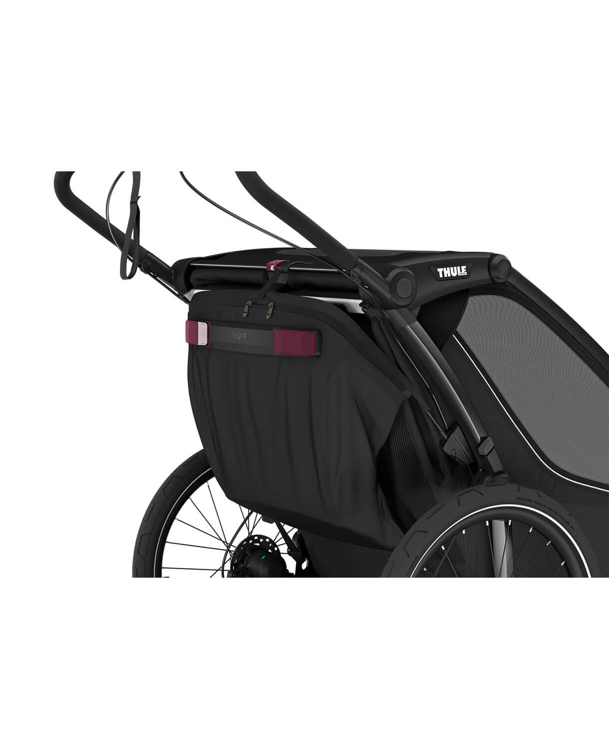 Thule Chariot Sport 2 double - Multisport-Fahrradanhänger Ein- oder Zweisitzer in Gold – Bild 11