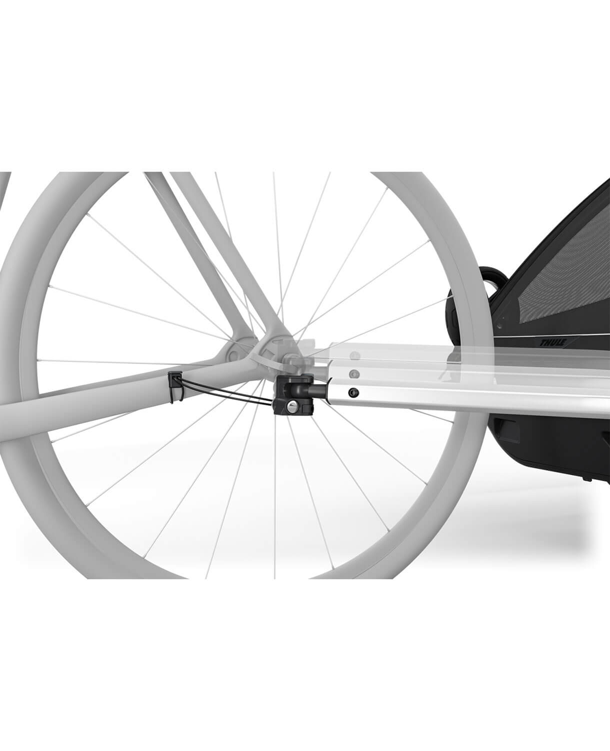 Thule Chariot Sport 2 double - Multisport-Fahrradanhänger Ein- oder Zweisitzer in Gold – Bild 12