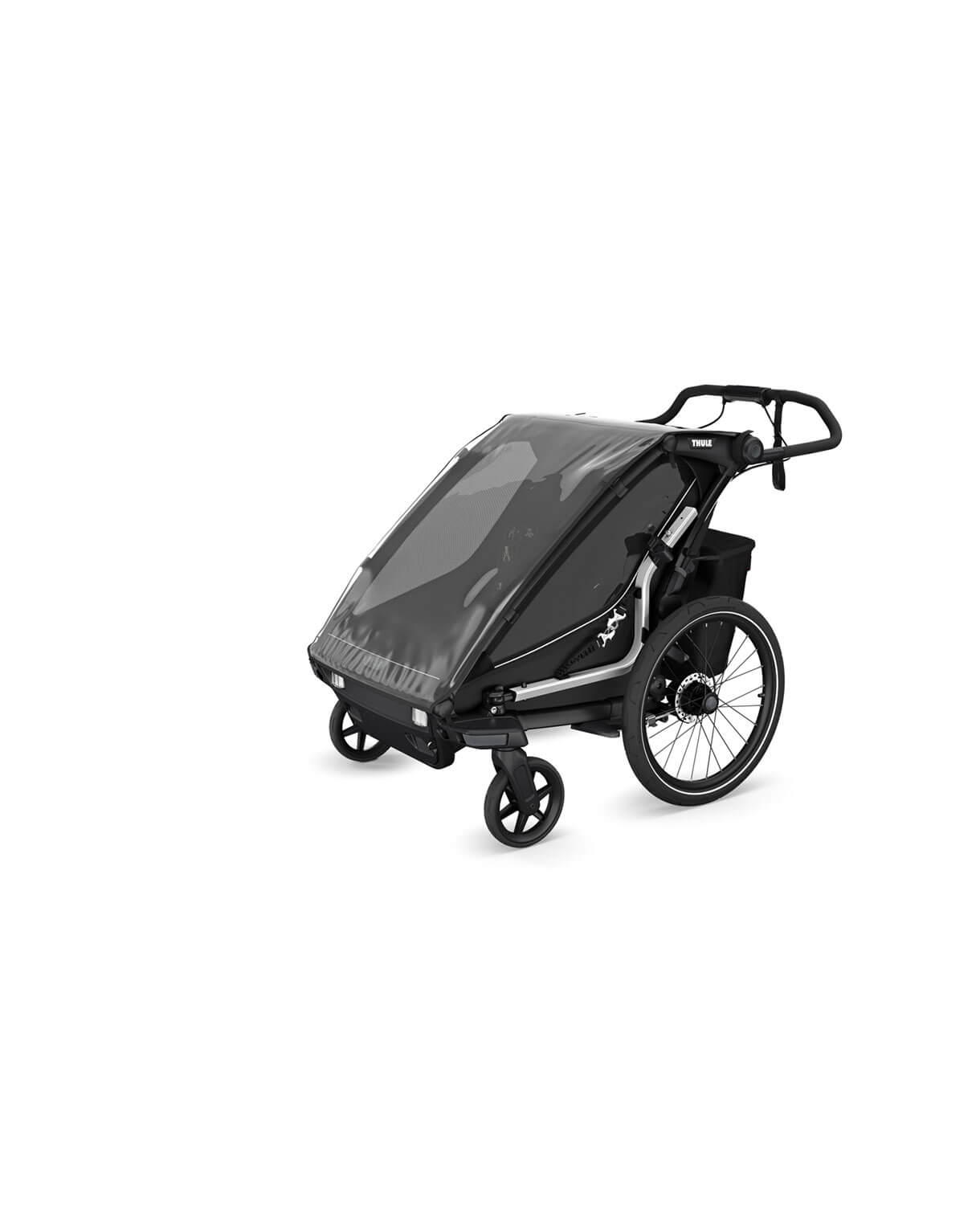 Thule Chariot Sport 2 double - Multisport-Fahrradanhänger Ein- oder Zweisitzer in Gold – Bild 13