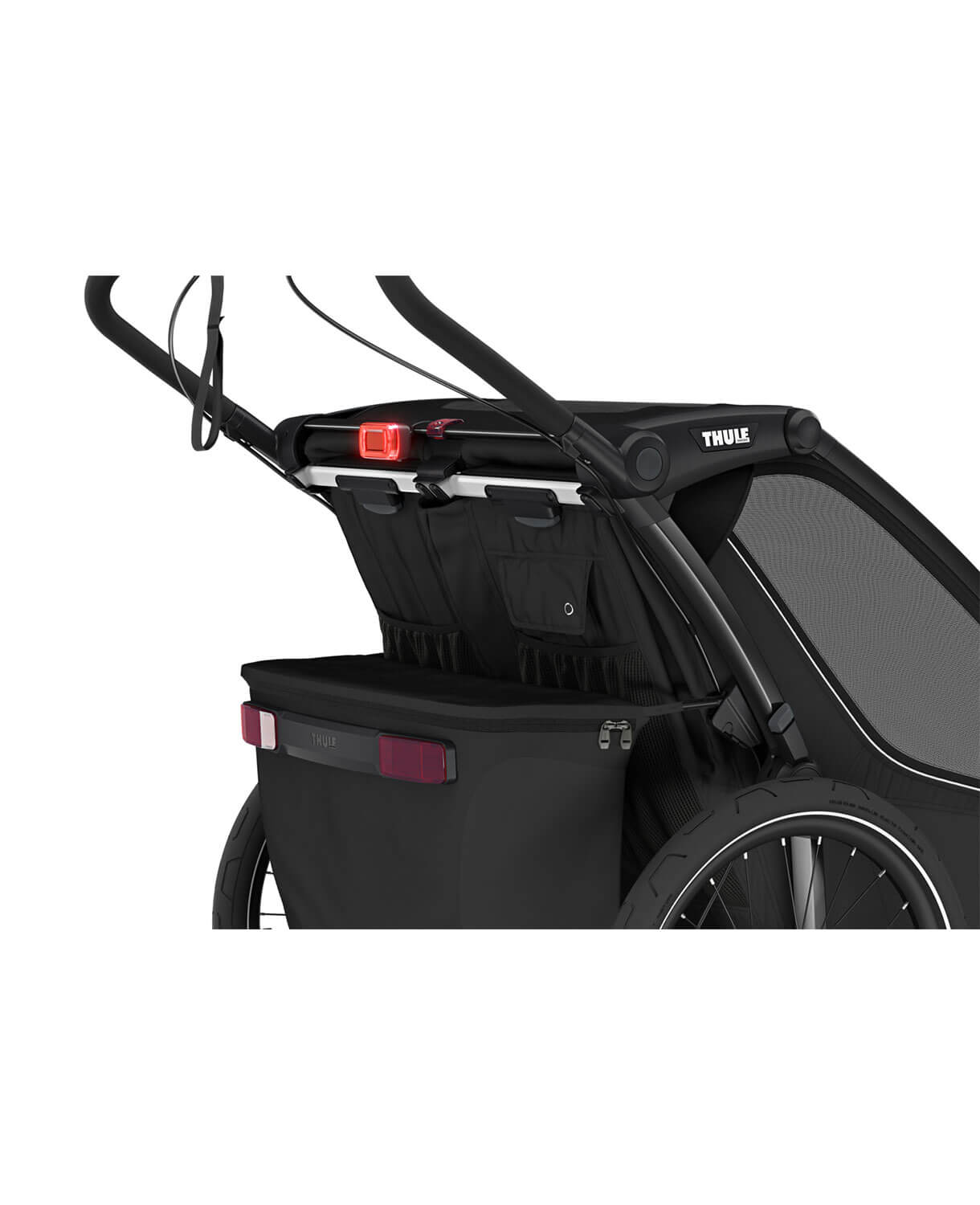 Thule Chariot Sport 2 double - Multisport-Fahrradanhänger Ein- oder Zweisitzer in Gold – Bild 14