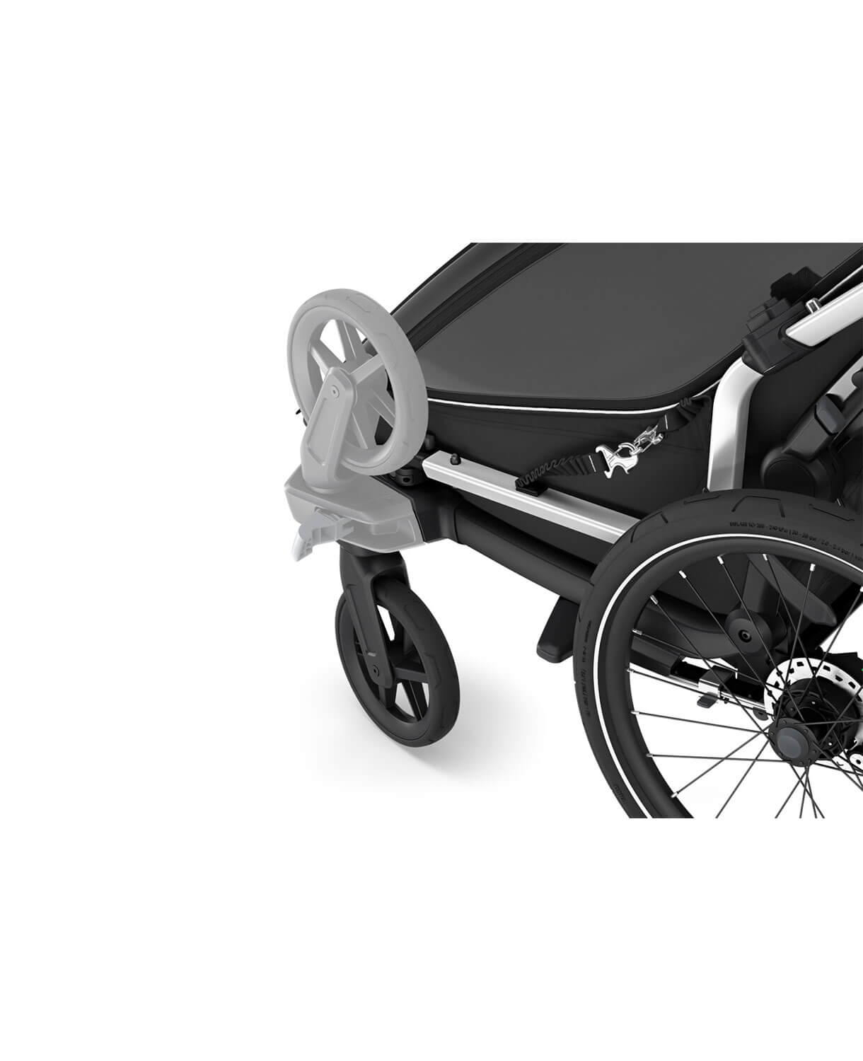 Thule Chariot Sport 2 double - Multisport-Fahrradanhänger Ein- oder Zweisitzer in Gold – Bild 16