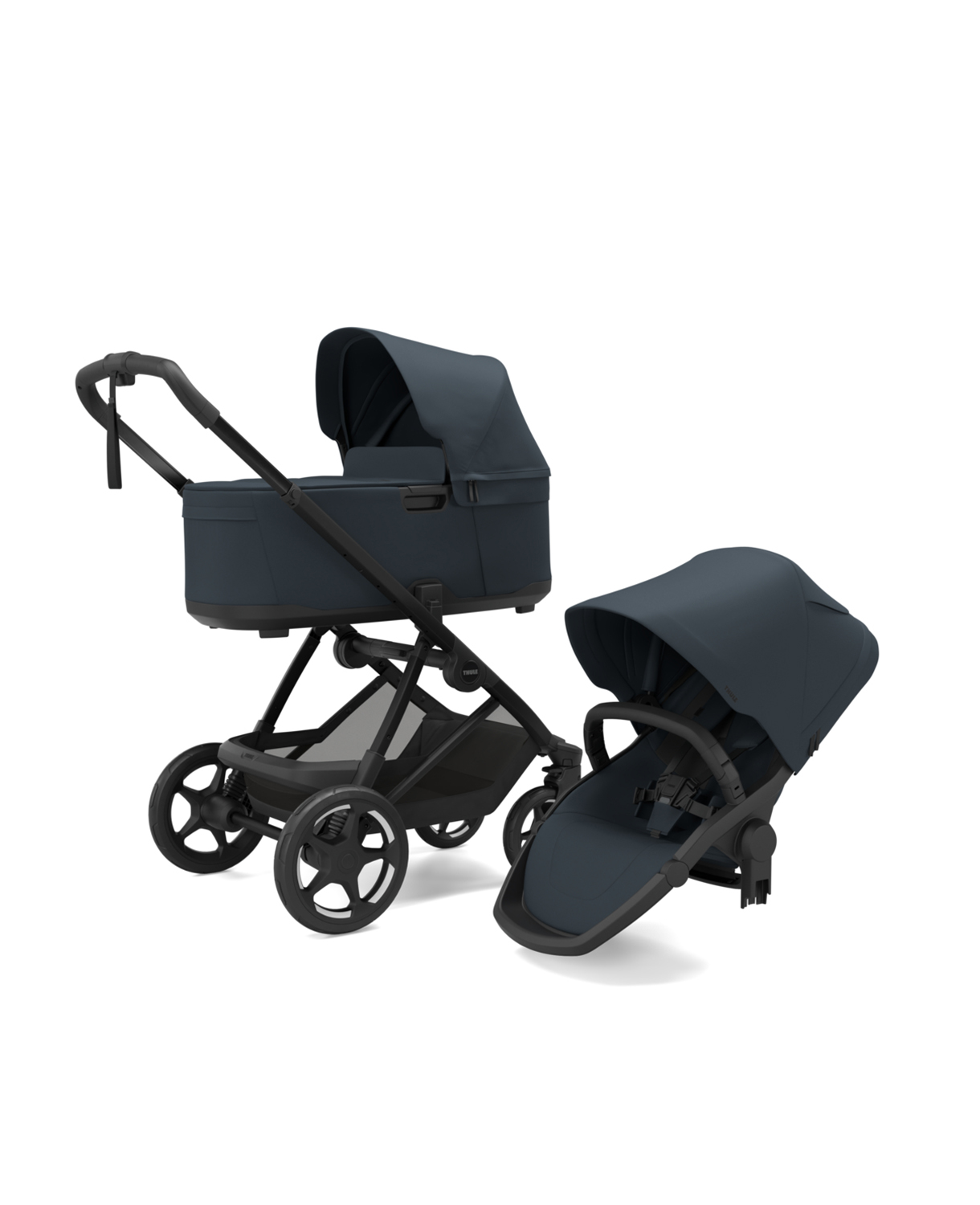 Thule Charm 2-in-1 Kombikinderwagen #Dunkelblau