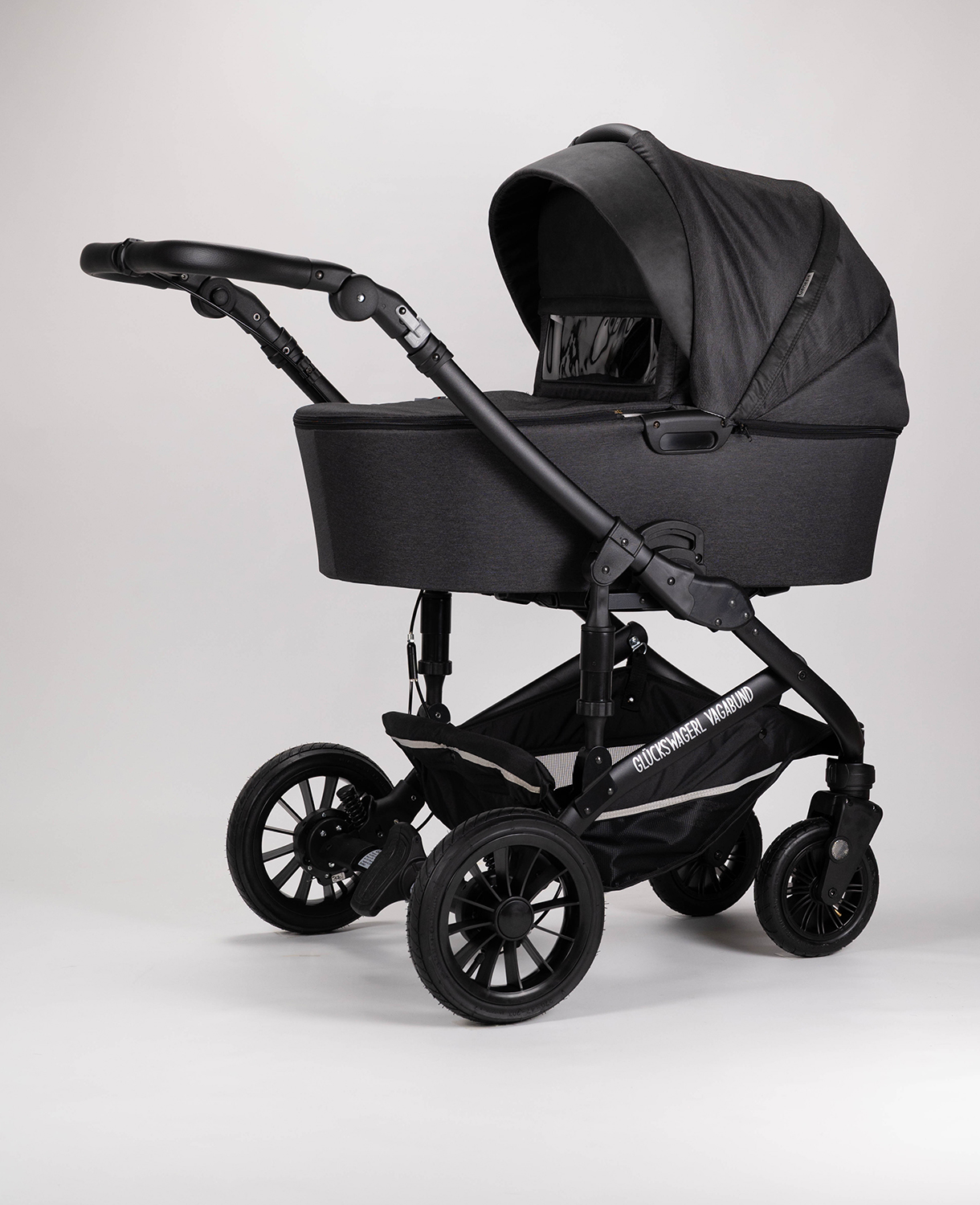 Glückswagerl Vagabund – Geländekinderwagen Schiefer Deluxe – Bild 3