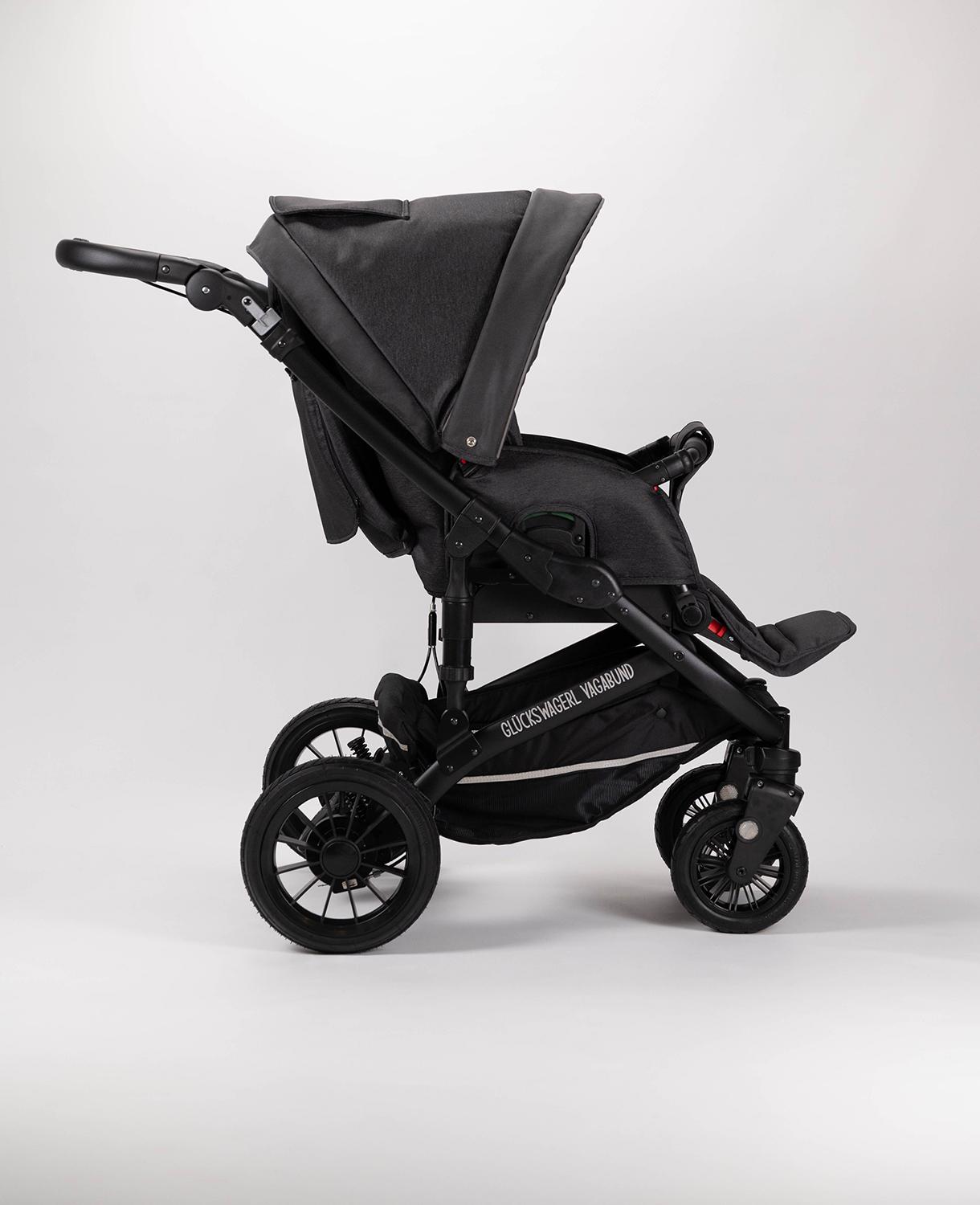 Glückswagerl Vagabund – Geländekinderwagen Schiefer Deluxe – Bild 8