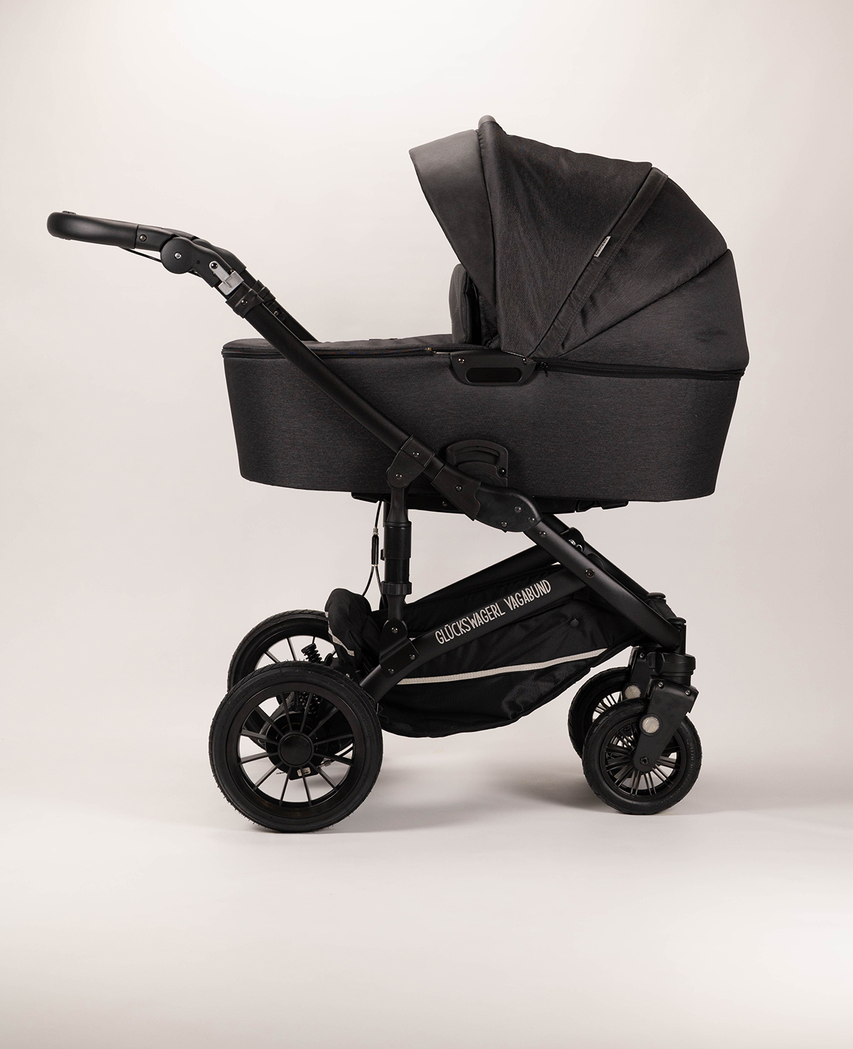 Glückswagerl Vagabund – Geländekinderwagen Schiefer Deluxe – Bild 6