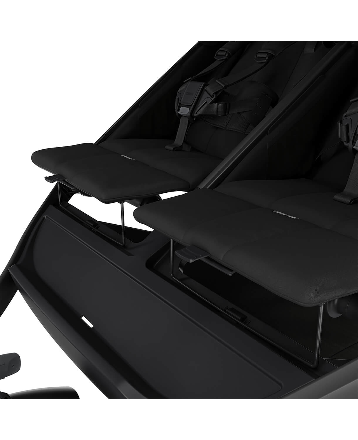 Thule Urban Glide 3 double Geschwisterwagen #Schwarz – Bild 9