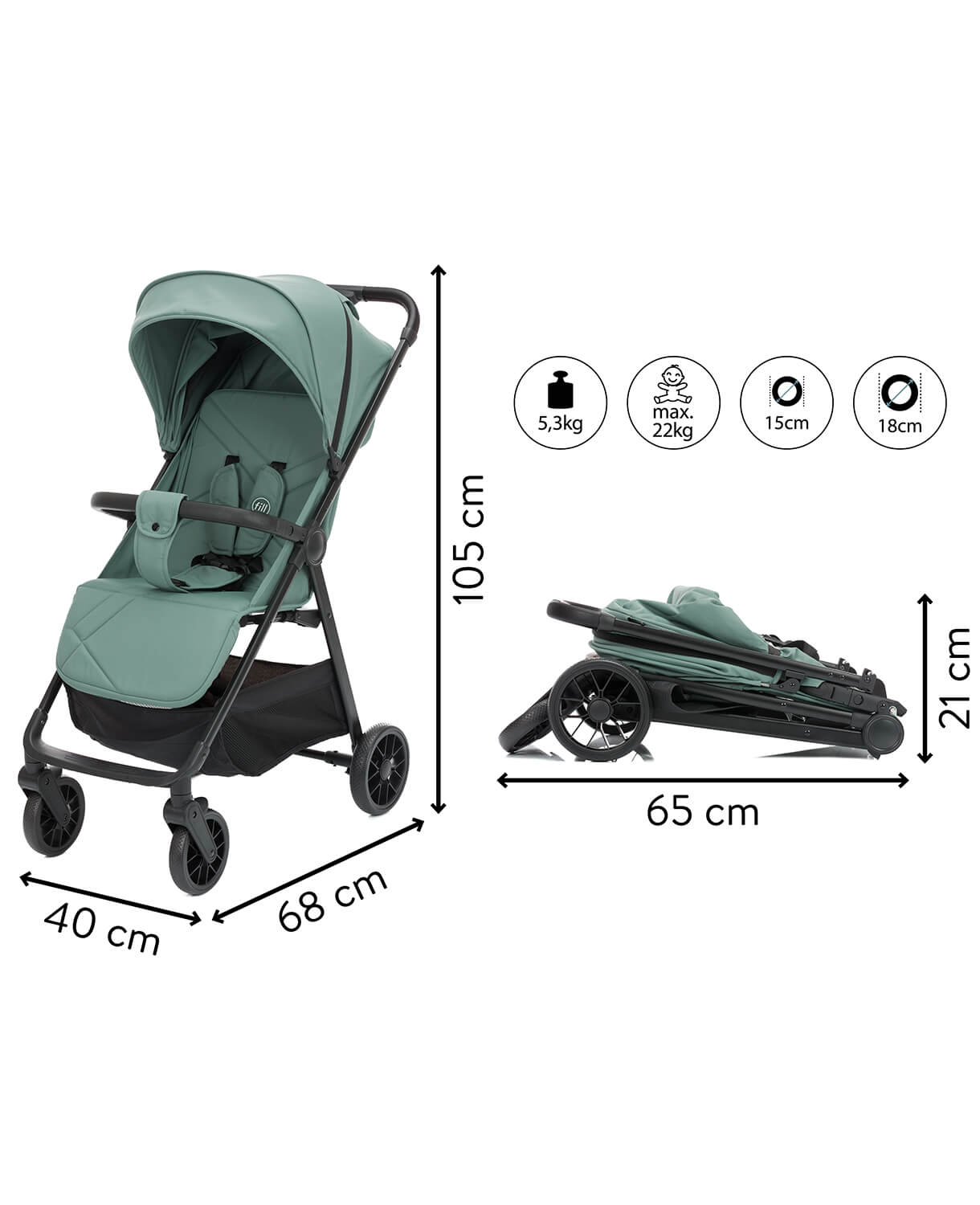 fill Buggy Cooper #Aqua – Bild 2