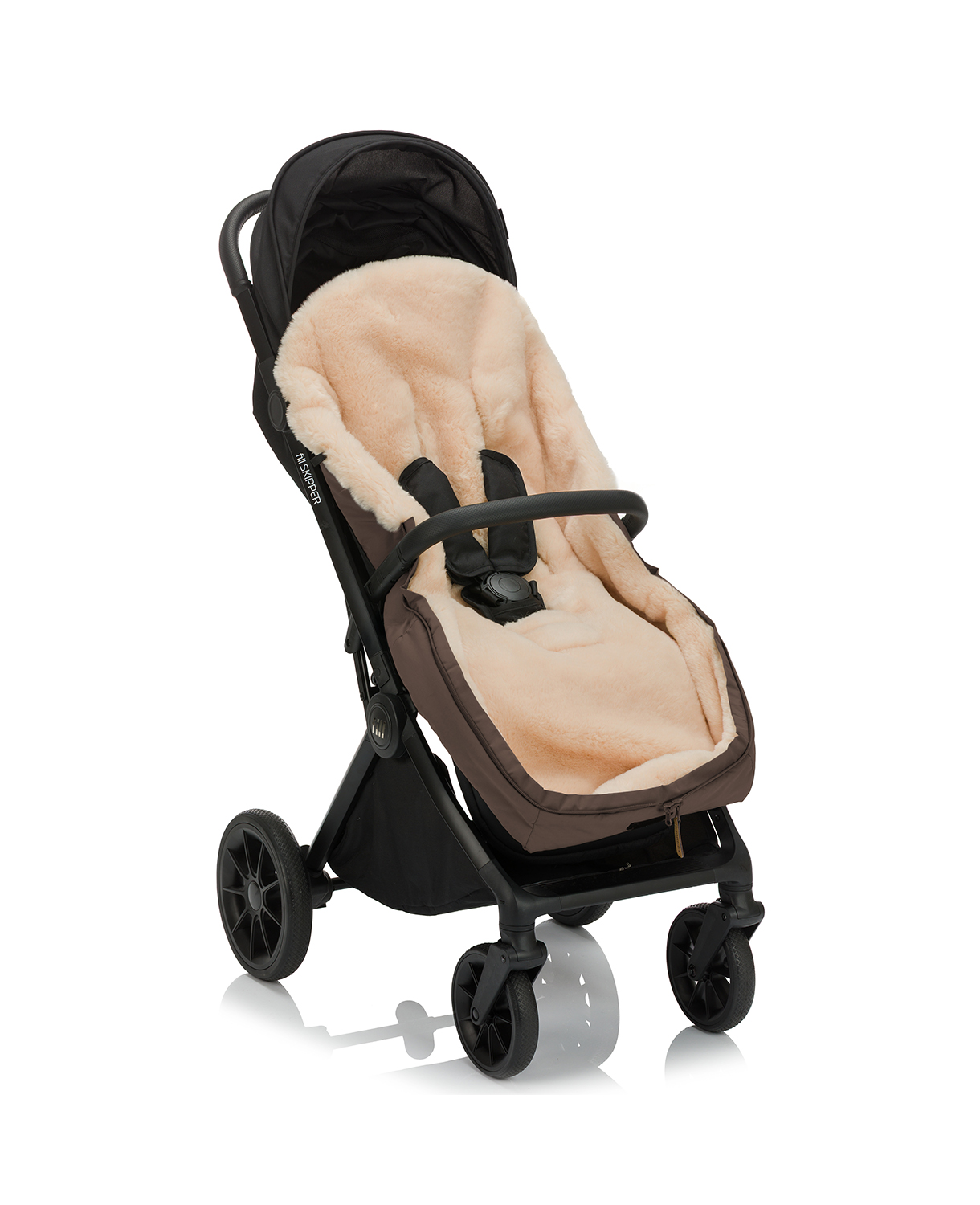 Fillikid Winter-Fußsack Vegan Comfort #Braun – Bild 6
