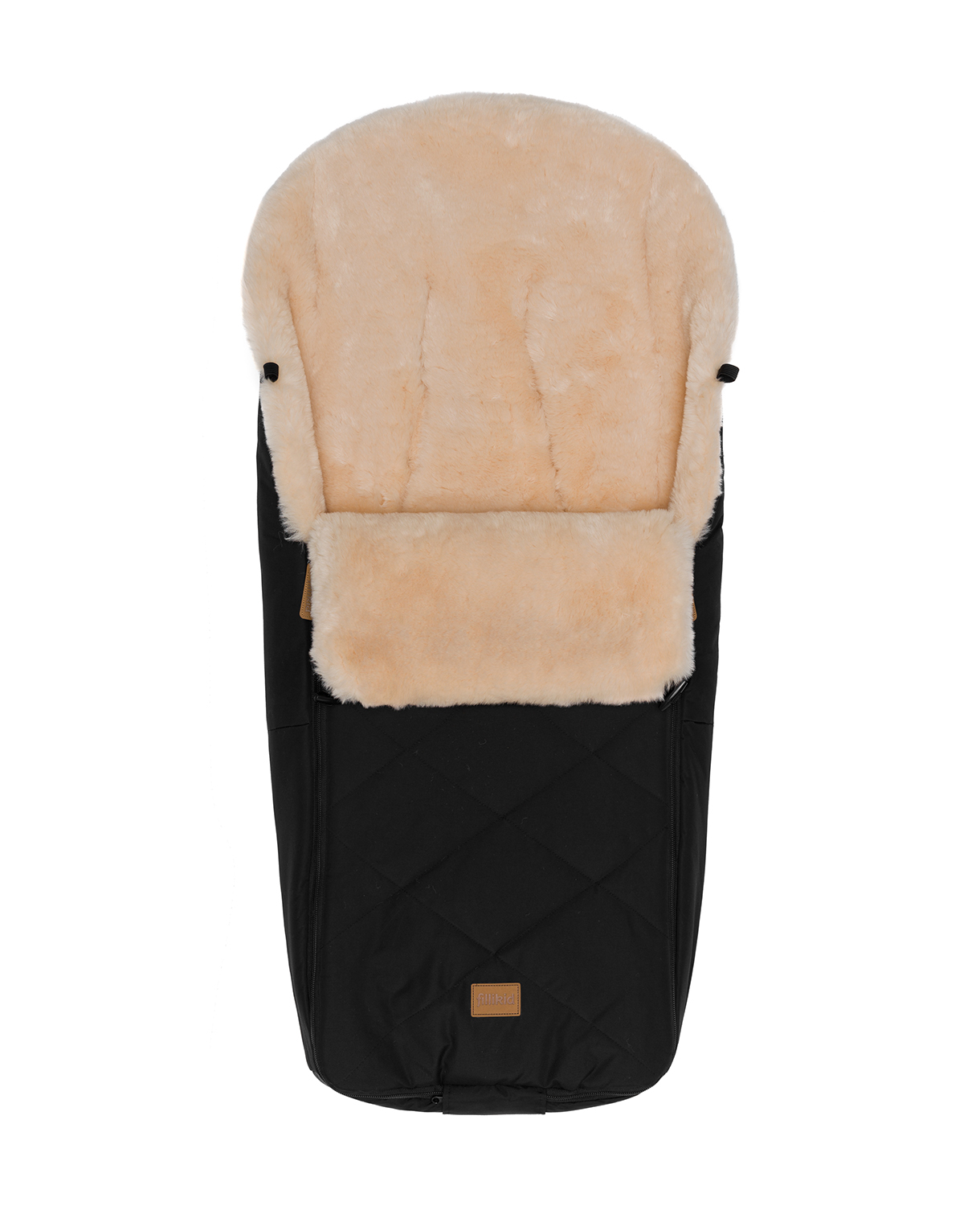 Fillikid Winter-Fußsack Vegan Comfort #Schwarz