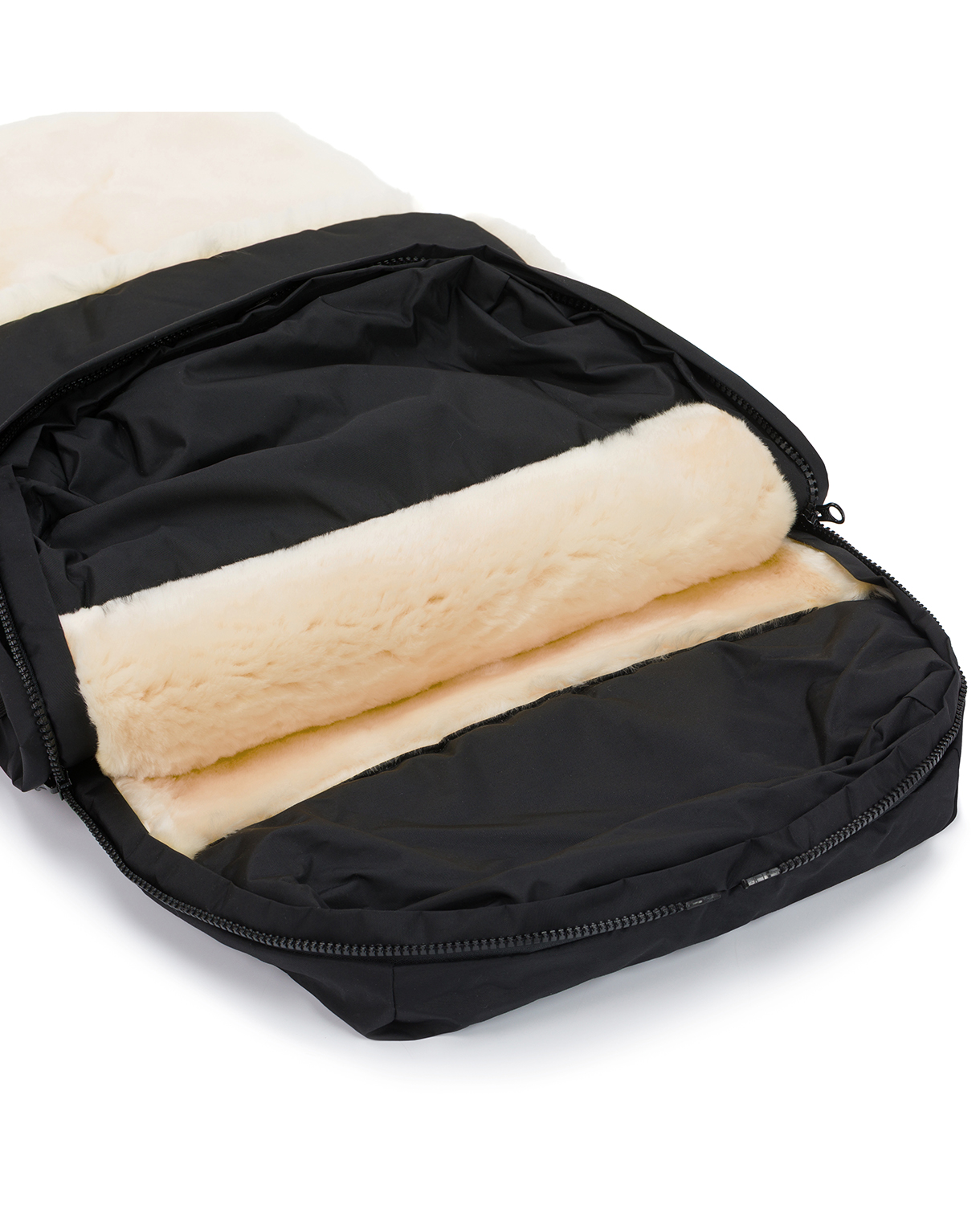 Fillikid Lammfell-Winter-Fußsack Davos #Schwarz – Bild 10