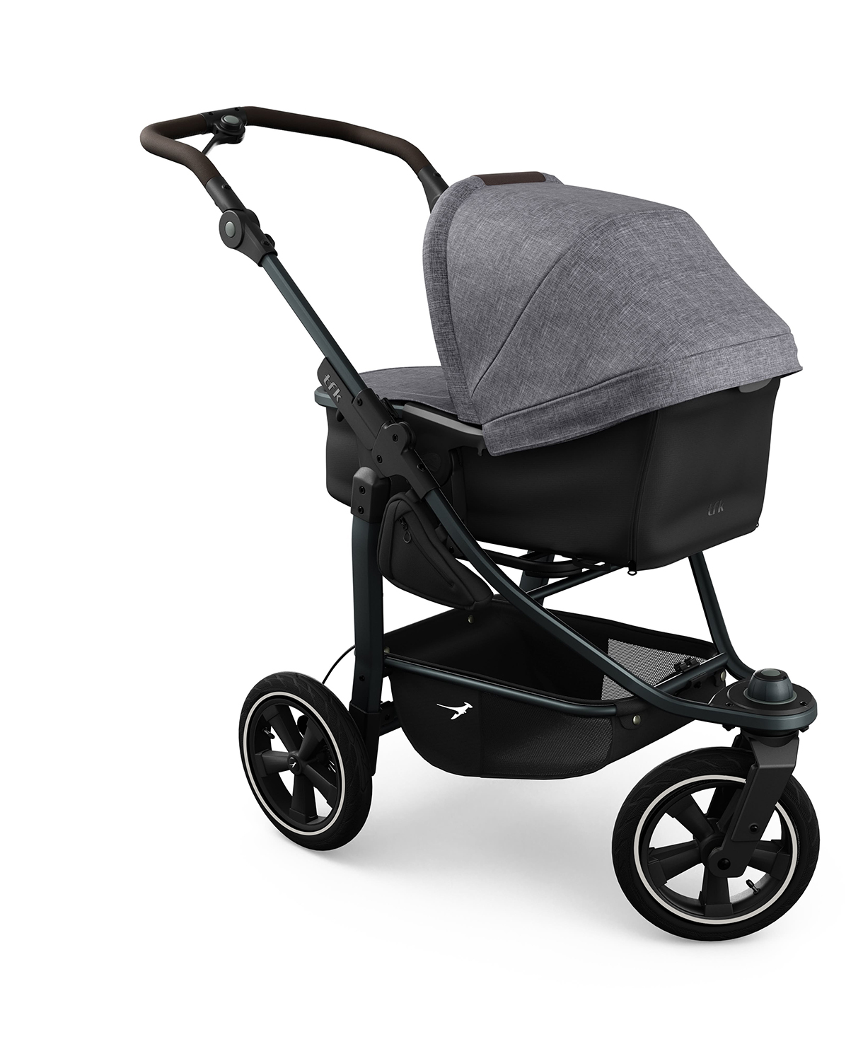 tfk mono3 Kombikinderwagen 3-Rad mit Lufträder #Premium Grau – Bild 5
